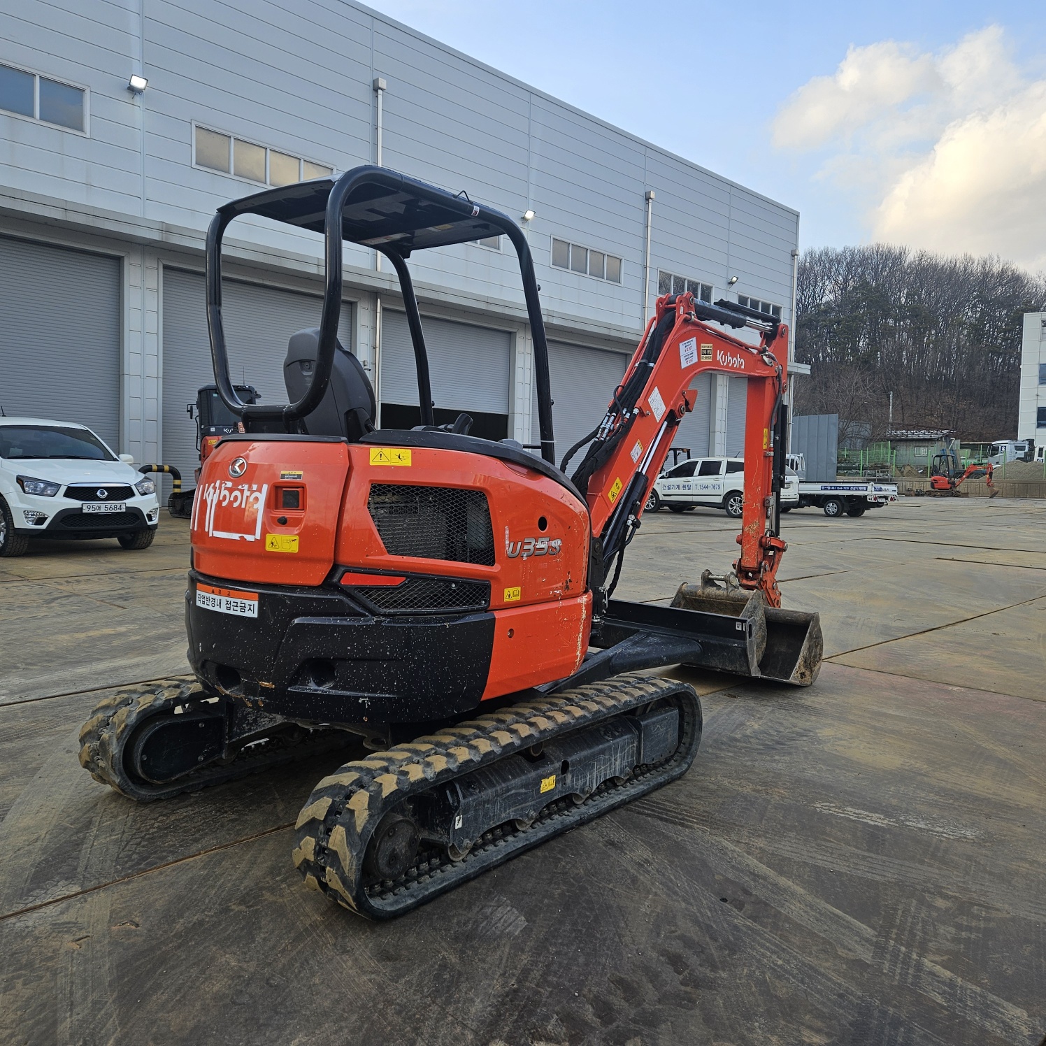 2022 구보다 U-35 굴삭기 판매합니다. (6387)