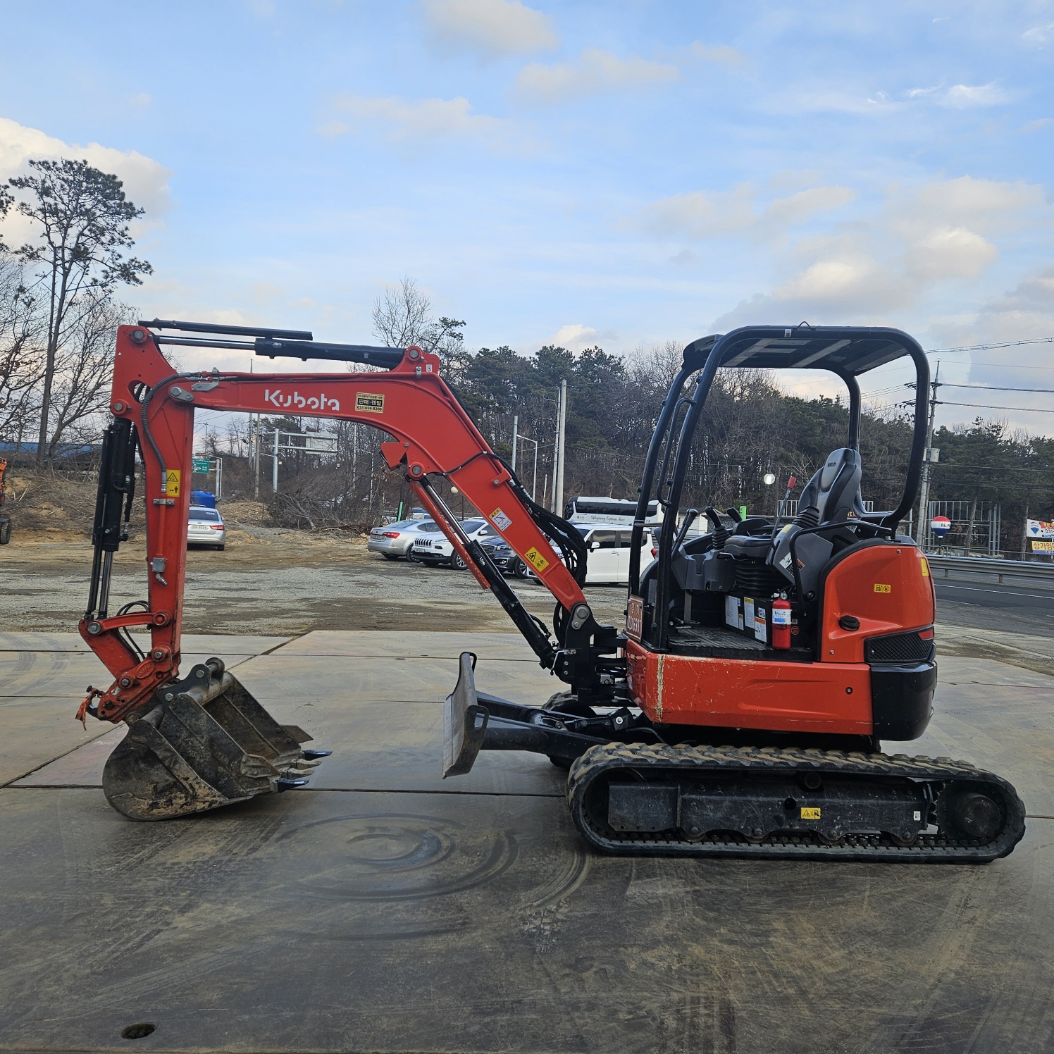 2022 구보다 U-35 굴삭기 판매합니다. (6387)