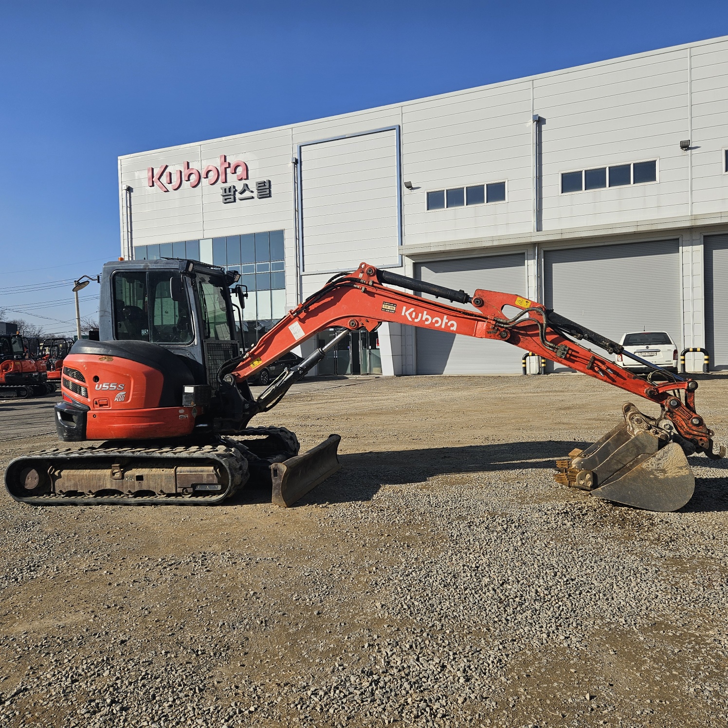 2021 KUBOTA U-55S Used Excavator. (7224)